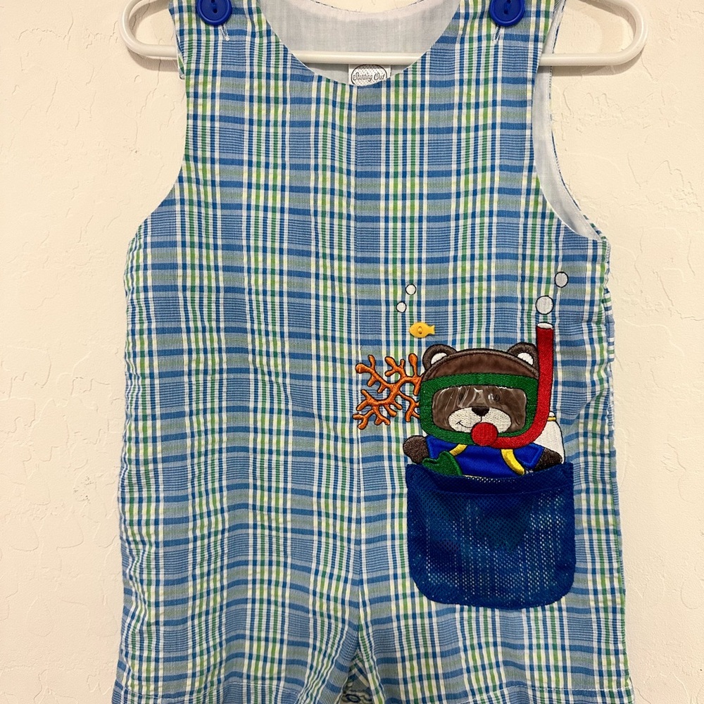 Scuba plaid, Jon Jon